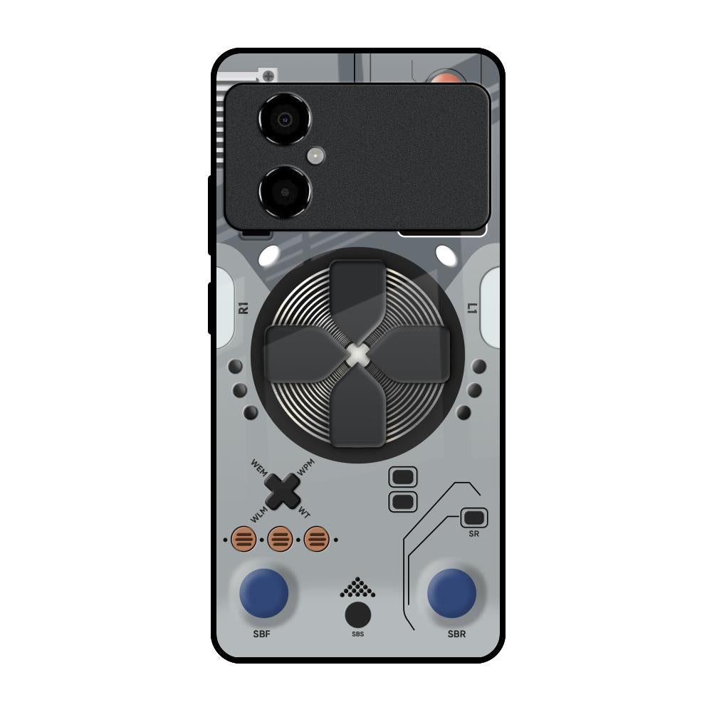 Gaming Gear Poco M4 5G Glass Back Cover Online