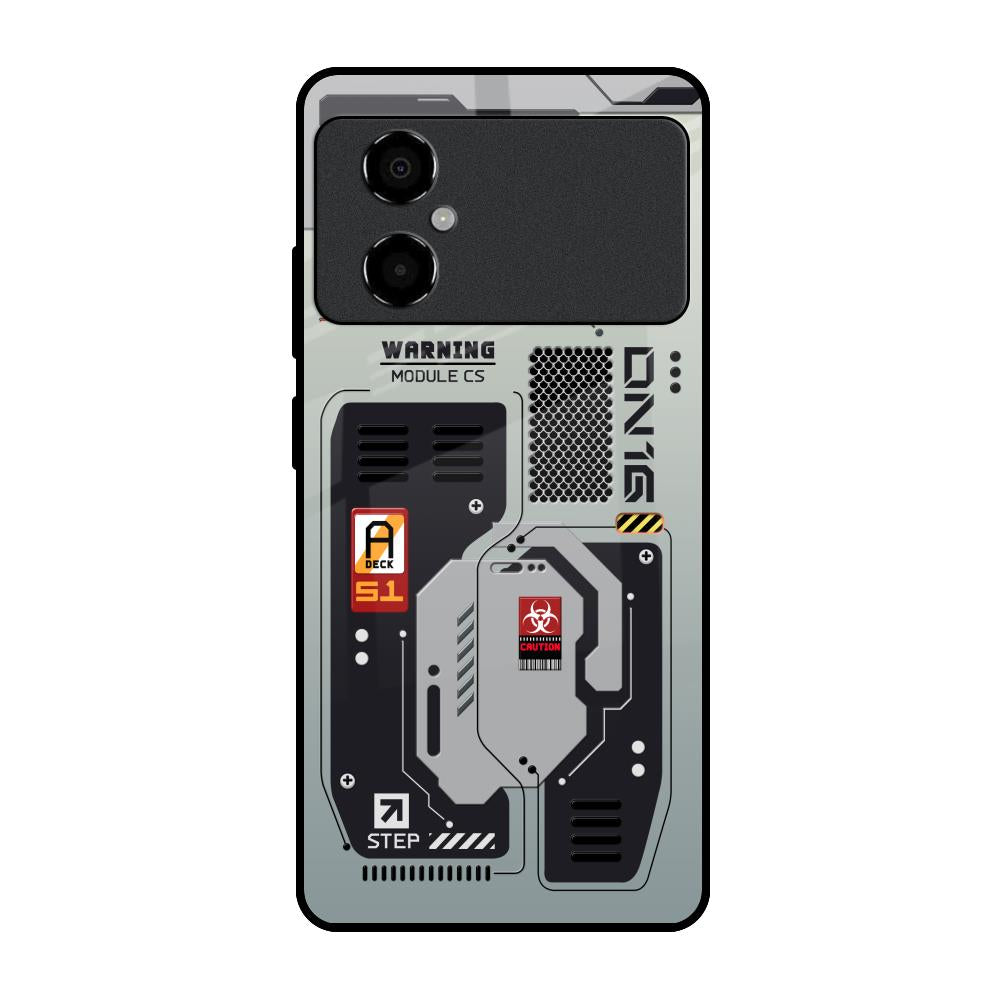 Techno Vibes Poco M4 5G Glass Back Cover Online