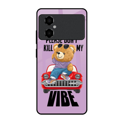Don't Kill My Vibe Poco M4 5G Glass Back Cover Online