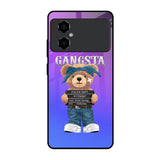 Gangsta Bear Poco M4 5G Glass Back Cover Online