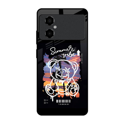 Summer Vibe Poco M4 5G Glass Back Cover Online