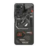 Tech Aesthetics Redmi Note 11 SE Glass Back Cover Online