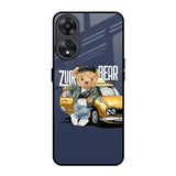 Adventurous Bear Oppo A78 5G Glass Back Cover Online