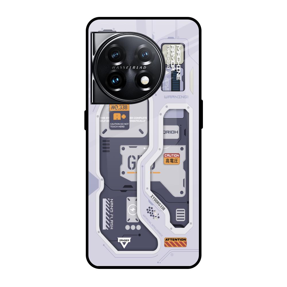 Tech Savvy OnePlus 11 5G Glass Back Cover Online