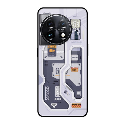 Tech Savvy OnePlus 11 5G Glass Back Cover Online