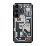 Retro Futuristic Samsung Galaxy S23 5G Glass Back Cover Online