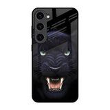 Angry Black Leopard Samsung Galaxy S23 5G Glass Back Cover Online