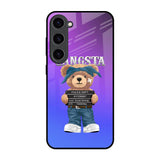 Gangsta Bear Samsung Galaxy S23 5G Glass Back Cover Online
