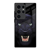 Angry Black Leopard Samsung Galaxy S23 Ultra 5G Glass Back Cover Online