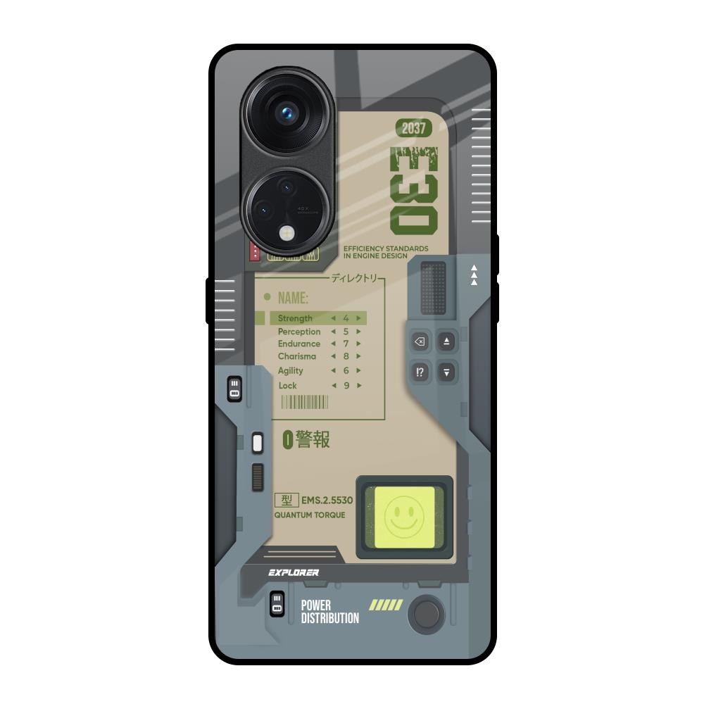 Art Station Oppo Reno8T 5G Glass Back Cover Online