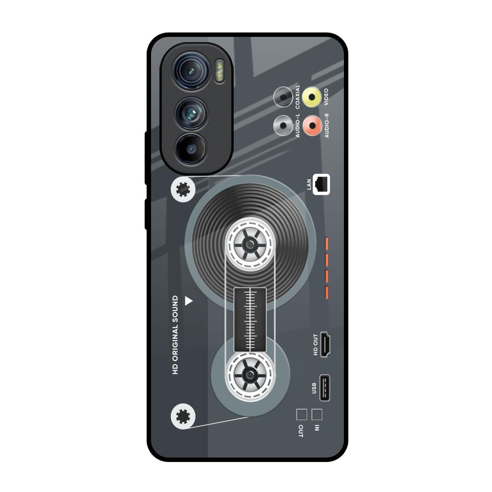 Retro Recorder Motorola Edge 30 Glass Back Cover Online
