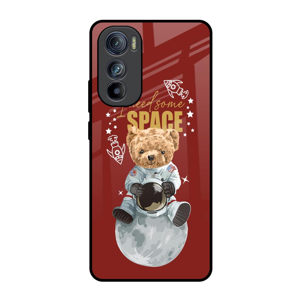 Astronaut Bear Motorola Edge 30 Glass Back Cover Online