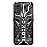 Monochrome Magic Oppo A58 5G Glass Back Cover Online