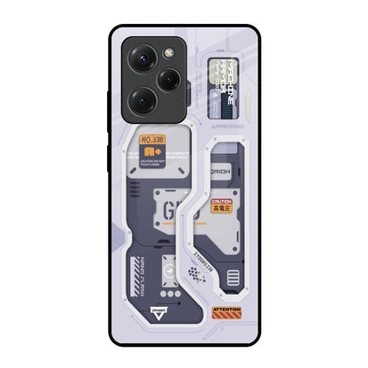 Tech Savvy Poco X5 Pro 5G Glass Back Cover Online