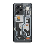 Retro Futuristic Poco X5 Pro 5G Glass Back Cover Online