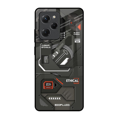 Tech Aesthetics Poco X5 Pro 5G Glass Back Cover Online