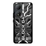 Monochrome Magic Vivo Y100 5G Glass Back Cover Online