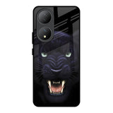 Angry Black Leopard Vivo Y100 5G Glass Back Cover Online