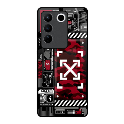 Technology Art Vivo V27 5G Glass Back Cover Online
