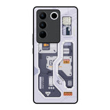 Tech Savvy Vivo V27 Pro 5G Glass Back Cover Online