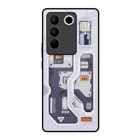 Tech Savvy Vivo V27 Pro 5G Glass Back Cover Online