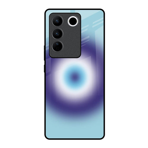 Evil Eye Art Vivo V27 Pro 5G Glass Back Cover Online