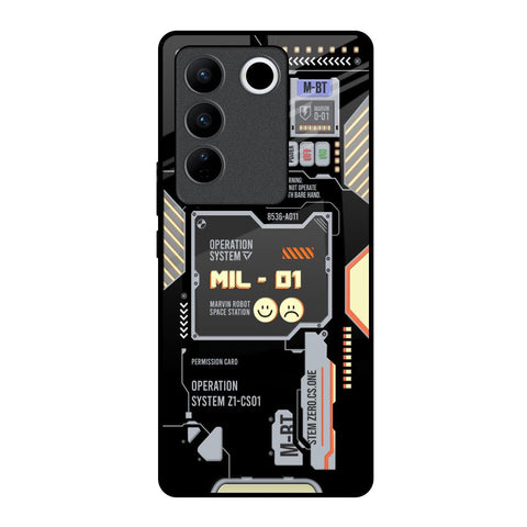 Exposed Parts Vivo V27 Pro 5G Glass Back Cover Online