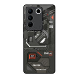 Tech Aesthetics Vivo V27 Pro 5G Glass Back Cover Online