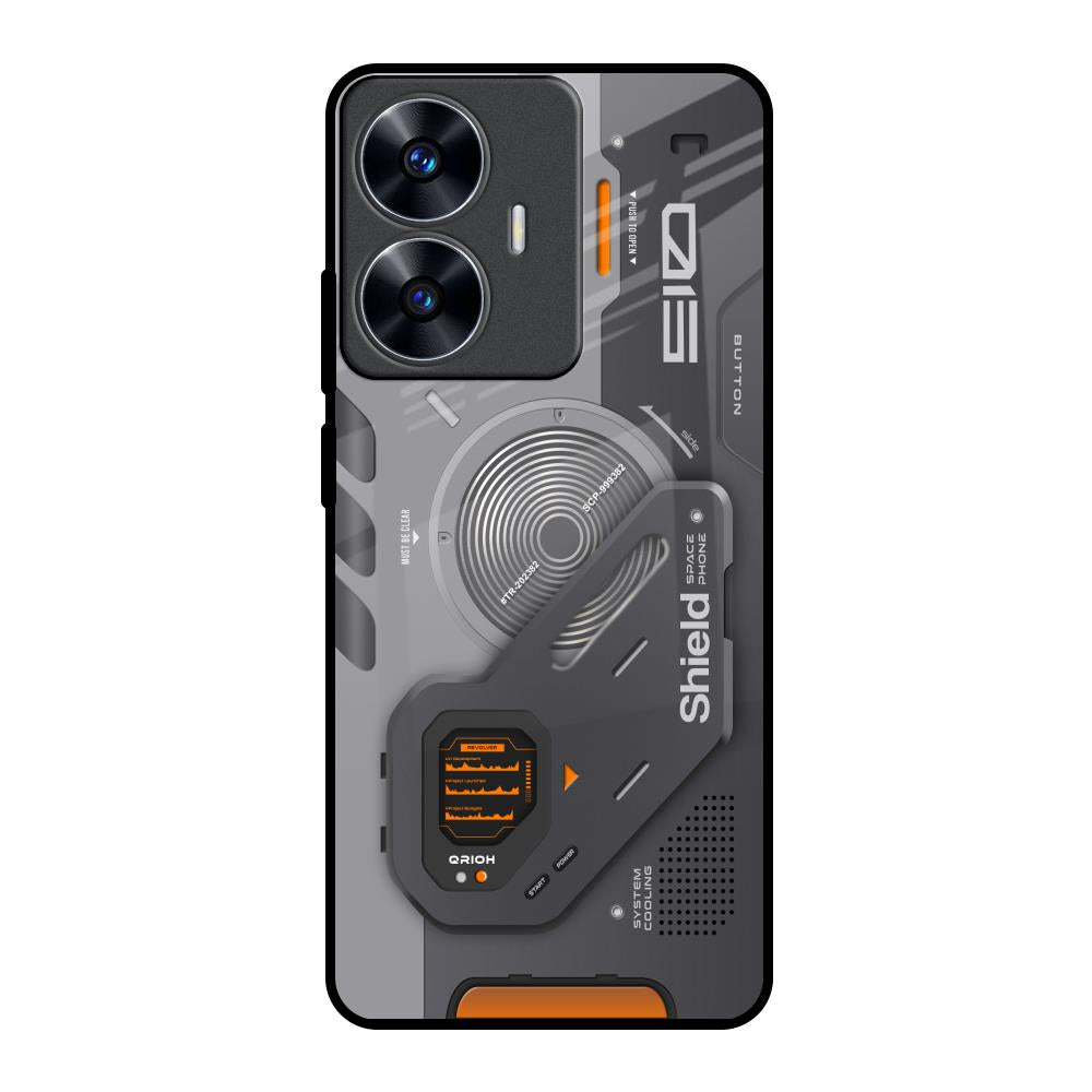 Tech Lifestyle Realme C55 Glass Back Cover Online