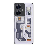 Tech Savvy Realme C55 Glass Back Cover Online