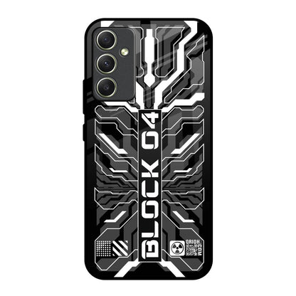 Monochrome Magic Samsung Galaxy A34 5G Glass Back Cover Online