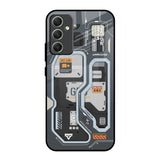 Retro Futuristic Samsung Galaxy A34 5G Glass Back Cover Online