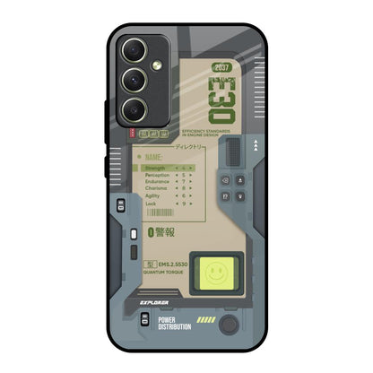 Art Station Samsung Galaxy A34 5G Glass Back Cover Online