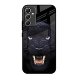Angry Black Leopard Samsung Galaxy A34 5G Glass Back Cover Online
