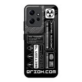 Futuristic Art Redmi Note 12 Glass Back Cover Online