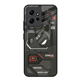 Tech Aesthetics Redmi Note 12 Glass Back Cover Online