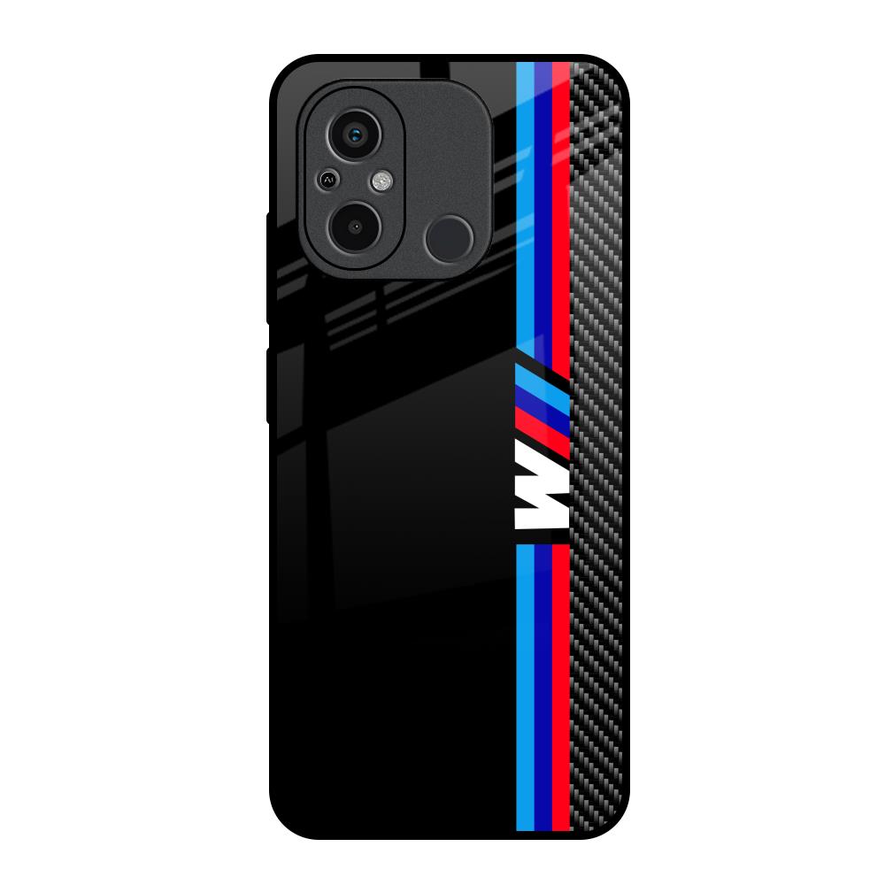 Automotive Art Redmi 12C Glass Back Cover Online