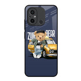 Adventurous Bear Redmi 12C Glass Back Cover Online