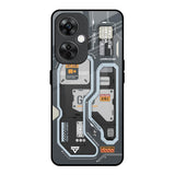 Retro Futuristic OnePlus Nord CE 3 Lite 5G Glass Back Cover Online