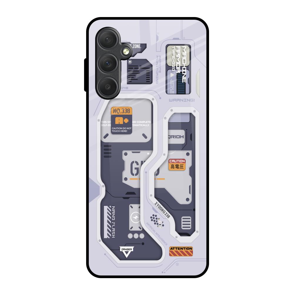 Tech Savvy Samsung Galaxy M54 5G Glass Back Cover Online