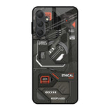 Tech Aesthetics Samsung Galaxy M54 5G Glass Back Cover Online