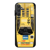 Yellow Racing Car Samsung Galaxy M14 5G Glass Back Cover Online