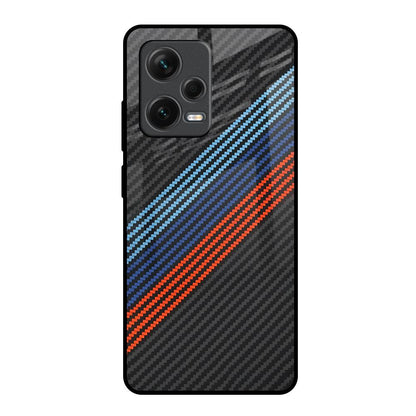 Carbon Inspired Redmi Note 12 Pro Plus 5G Glass Back Cover Online