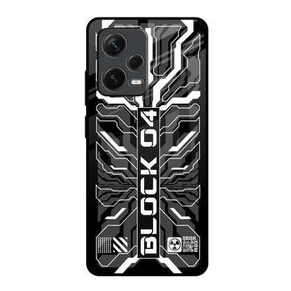 Monochrome Magic Redmi Note 12 Pro Plus 5G Glass Back Cover Online