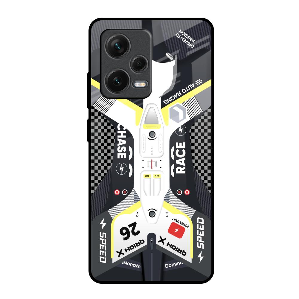 Car Enthusiast Redmi Note 12 Pro Plus 5G Glass Back Cover Online