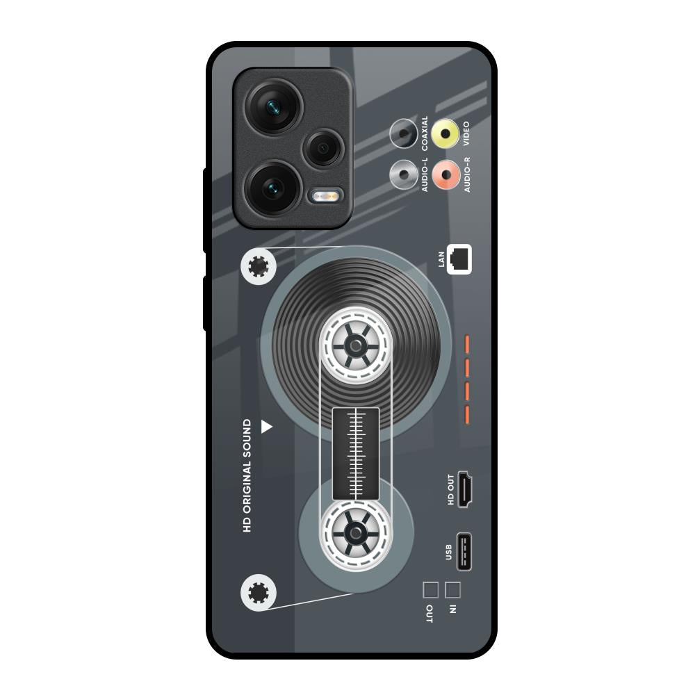 Retro Recorder Redmi Note 12 Pro Plus 5G Glass Back Cover Online