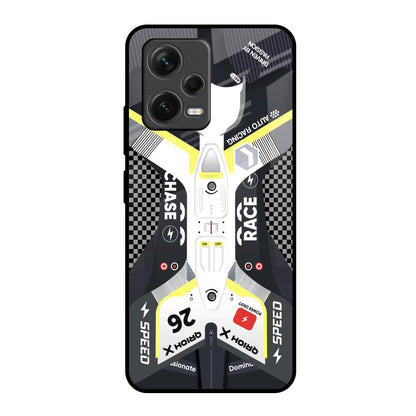 Car Enthusiast Redmi Note 12 5G Glass Back Cover Online