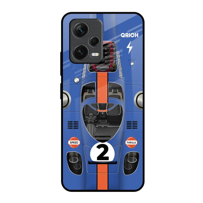 Car Adiction Redmi Note 12 5G Glass Back Cover Online