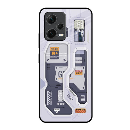 Tech Savvy Redmi Note 12 5G Glass Back Cover Online