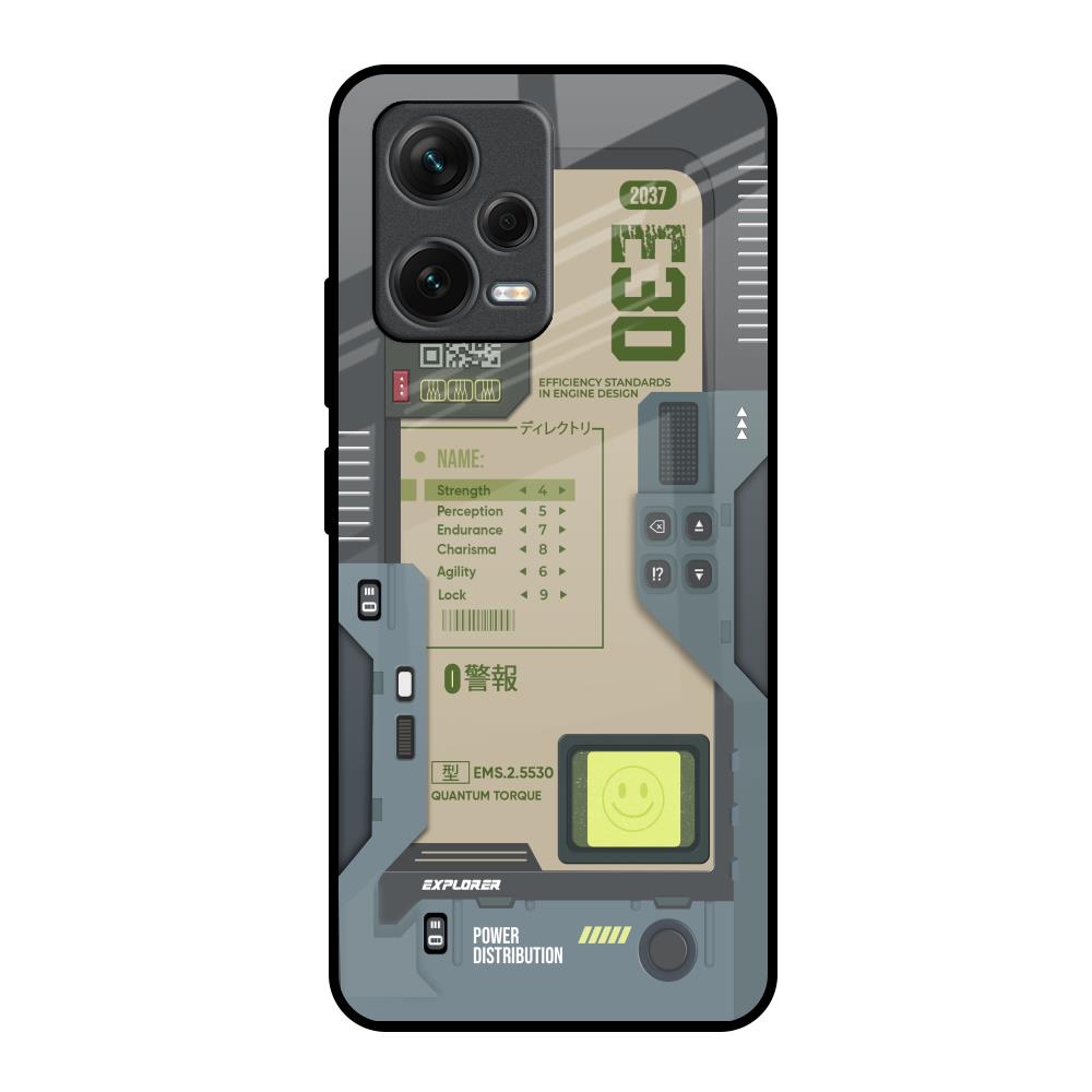 Art Station Redmi Note 12 5G Glass Back Cover Online